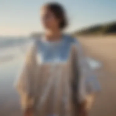 Sustainable Materials in Beach Changing Ponchos Eco-friendly materials used in beach ponchos