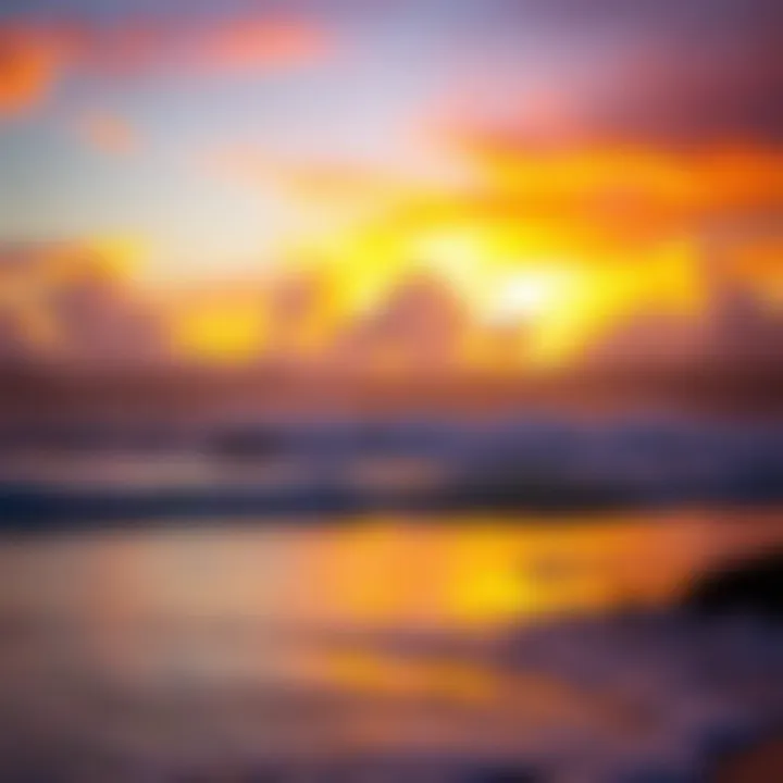 Sunset at Canggu Beach