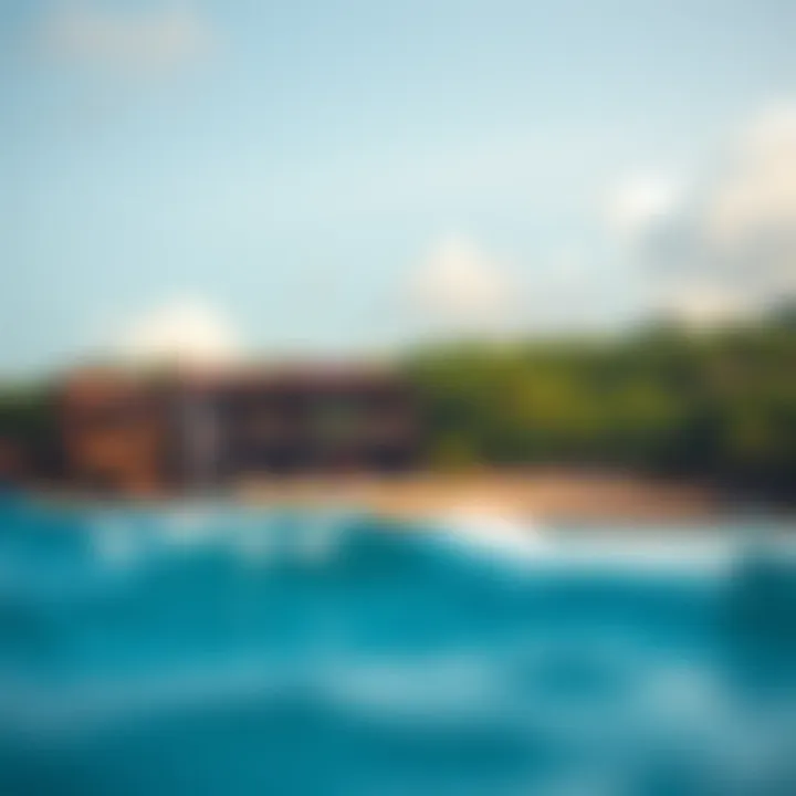 View of Padang Padang Beach