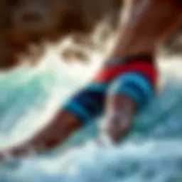 High-performance Billabong stretch boardshorts designed for aquatic activities