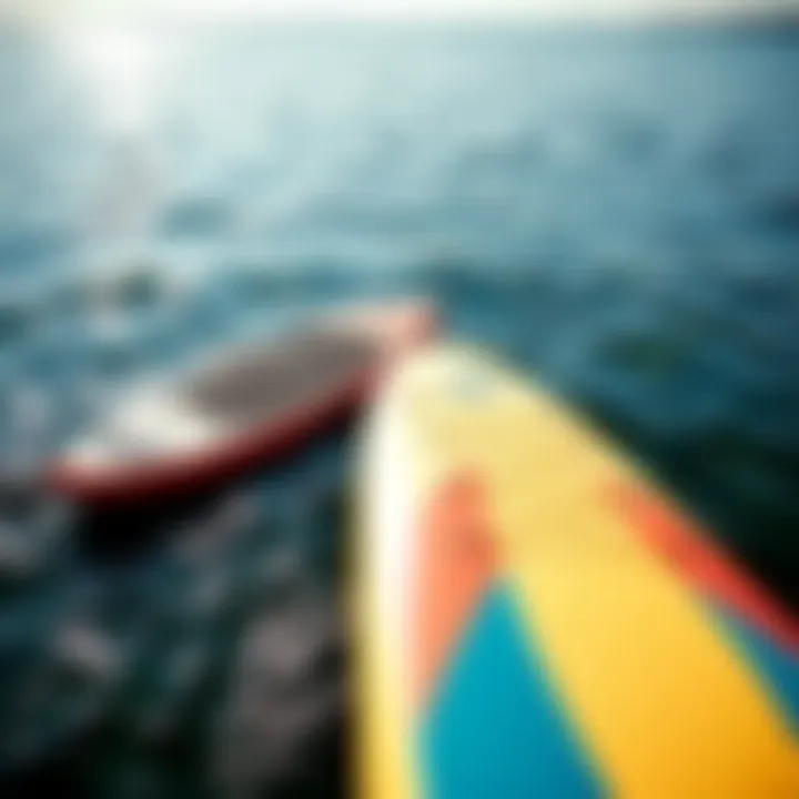 Paddle Board Size Comparison Comparison of different paddle board sizes