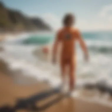 The Cultural Impact of Surf Brands in the 1970s An illustration representing the cultural significance of surf brands in the 1970s