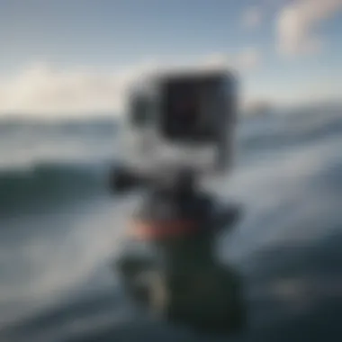 Installation Technique of Curved Mount Close-up of curved adhesive mount's installation technique