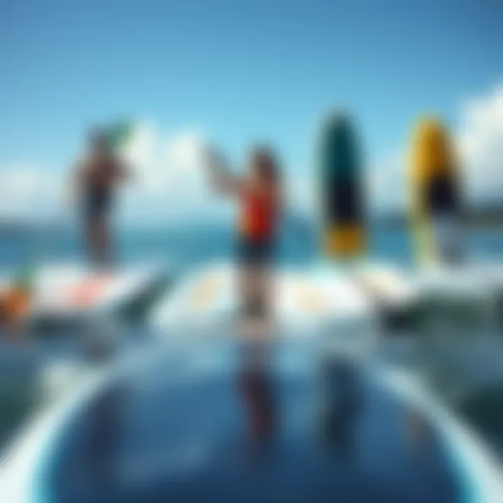 Overview of paddle board types