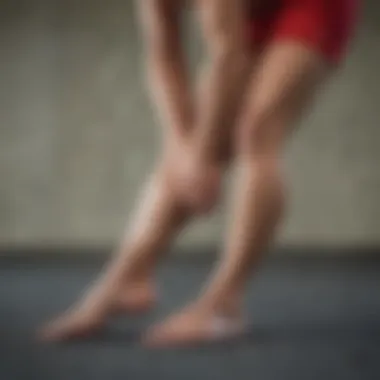 Effective Stretching for Calf Muscles Diagram illustrating proper stretching techniques for calf muscles
