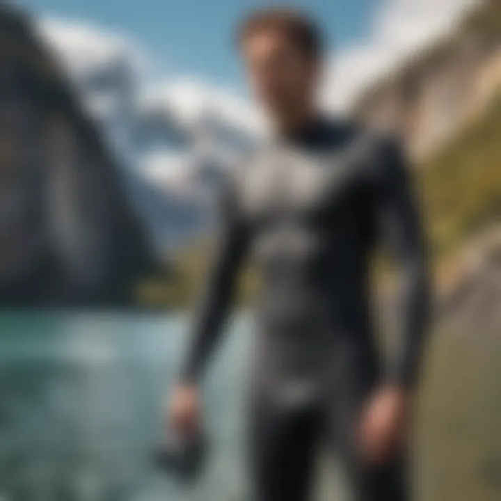 Advanced material structure of Patagonia R4 wetsuits