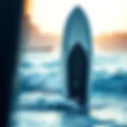 Innovative shark deterrent surfboard design