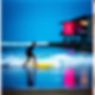 Technology and surfing integration at Ocean Beach