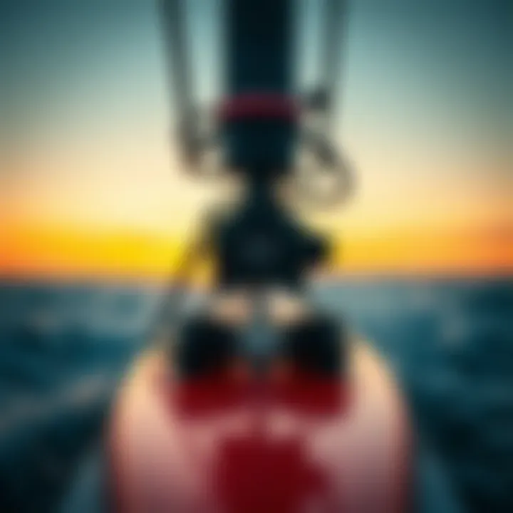 Electric Propulsion System of Takuma eFoil Close-up of the electric propulsion system