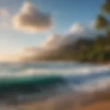 A stunning view of the surf at Ho'okipa Beach