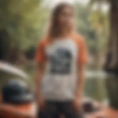 Billabong Tee styled with watersport gear