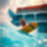 Experience the Thrill of FlowRider Waves Dynamic FlowRider wave pool in action