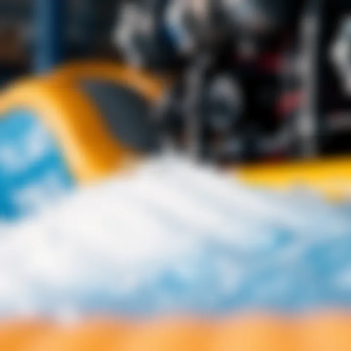 Understanding the Mechanics Behind FlowRider Detailed view of FlowRider mechanics and water flow