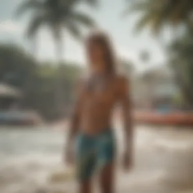 Embracing Panama's Vibrant Surf Community A vibrant surf culture and community gathering on the beach