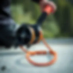 Reel leash showcasing innovative design and functionality