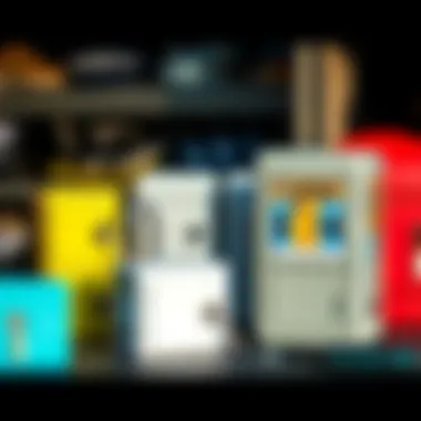 Comparison of various surf key lock box models