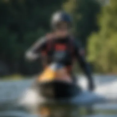Essential Safety Gear for Kneeboarding Safety gear and equipment essential for kneeboarding.