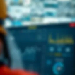 Windfinder dashboard showcasing real-time wind data