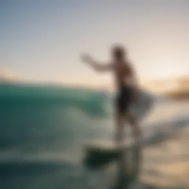 Legacy of Mentorship in Surfing Gerry Lopez mentoring young surfers