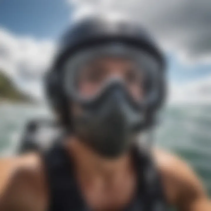 Diverse watersport activities enhanced by Go Pro mouthpieces