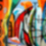 Diverse types of kites on display at a market