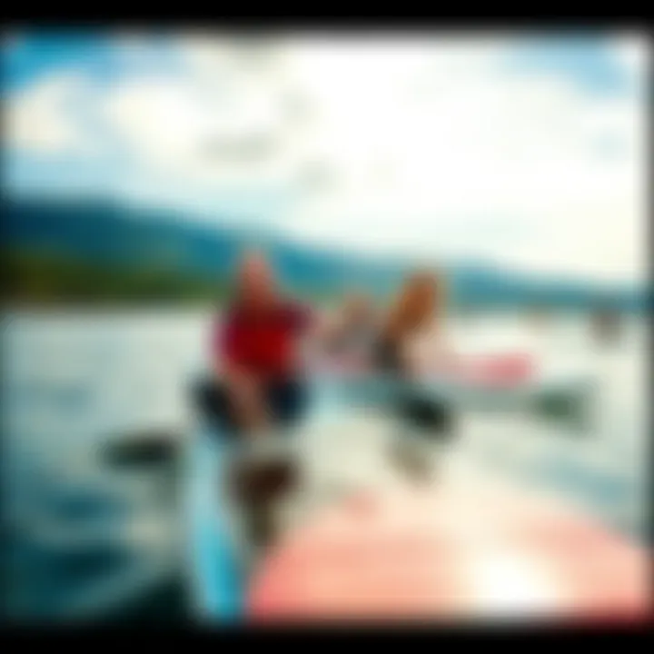 Community Impact: Laird Paddleboarding An engaging community event showcasing Laird paddleboarding enthusiasts