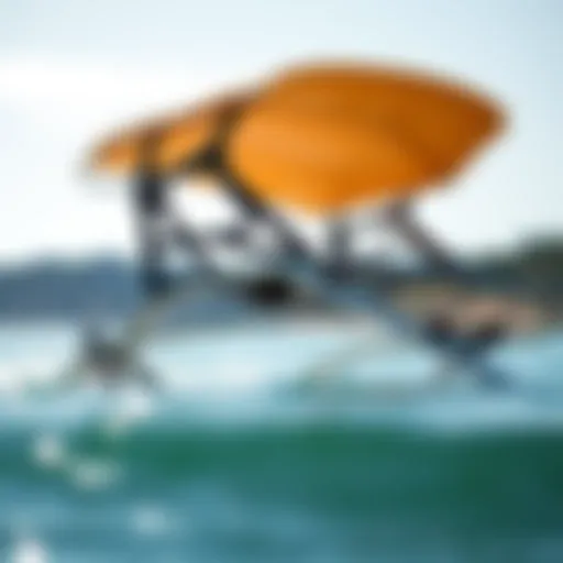 Innovative design of a wakeboard tower bimini