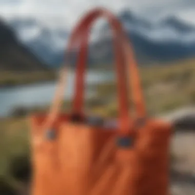 Eco-friendly materials used in the Patagonia Ultralight Tote