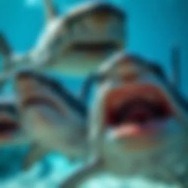 Diversity Among Shark Species A comparison of different shark species, showcasing their diverse anatomical features.