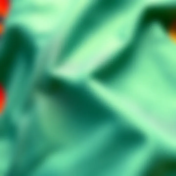 Close-up of the fabric used in Super Freak board shorts emphasizing durability