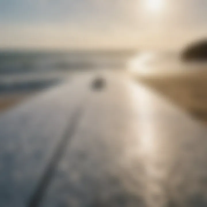 Measuring Surfboard Dimensions Measuring dimensions of a surfboard with precision