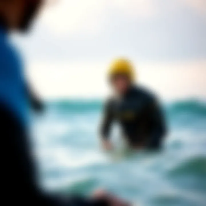 Fitting considerations for maximum comfort in cold water