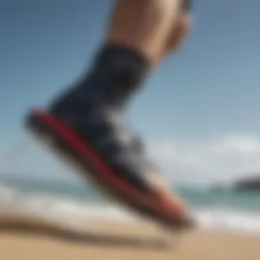 Innovative kitesurfing foot strap designs showcasing advancements in technology