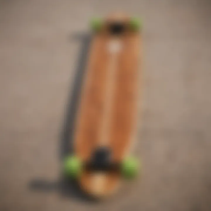 Comparison chart of longboard deck features