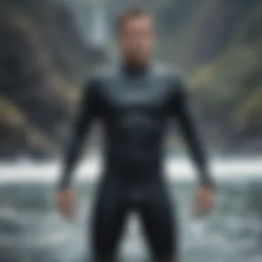 Achieving the Perfect Wetsuit Fit Illustration of proper wetsuit fit for optimal performance