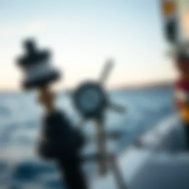 Illustration of wind measurement tools used in watersports