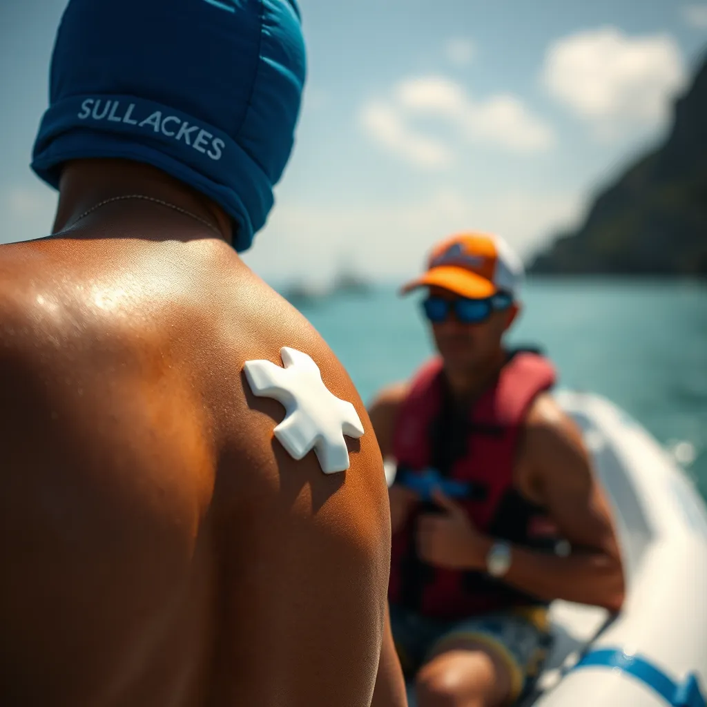 Sun Block Pool Maximizing Protection: The Role of Sunblock in Watersports